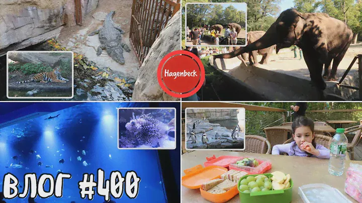 ЗООПАРК В ХАМБУРГ - HAGENBECK || ВЛОГ #400 || НИЯ И ГОГИ VLOGS
