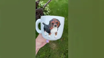 Beagle dog polimer clay