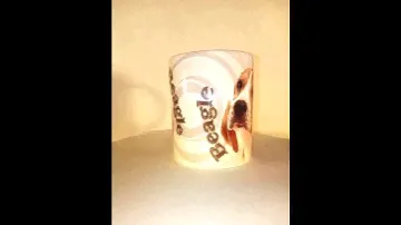 Beagle Personalised Photo Mug Video